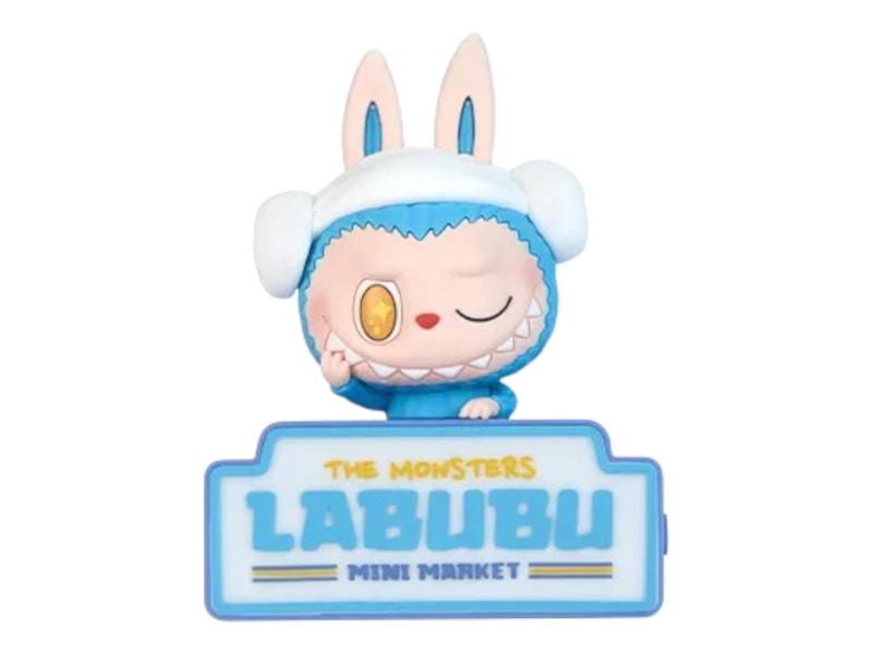 Pop Mart Labubu The Monsters Wacky Mart Series Cup Noodles Fridge Magnet