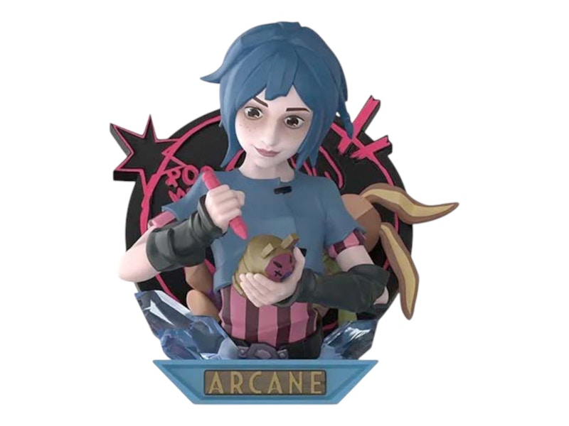 Pop Mart League of Legends Arcane Series Powder (Secret Edition) Figure