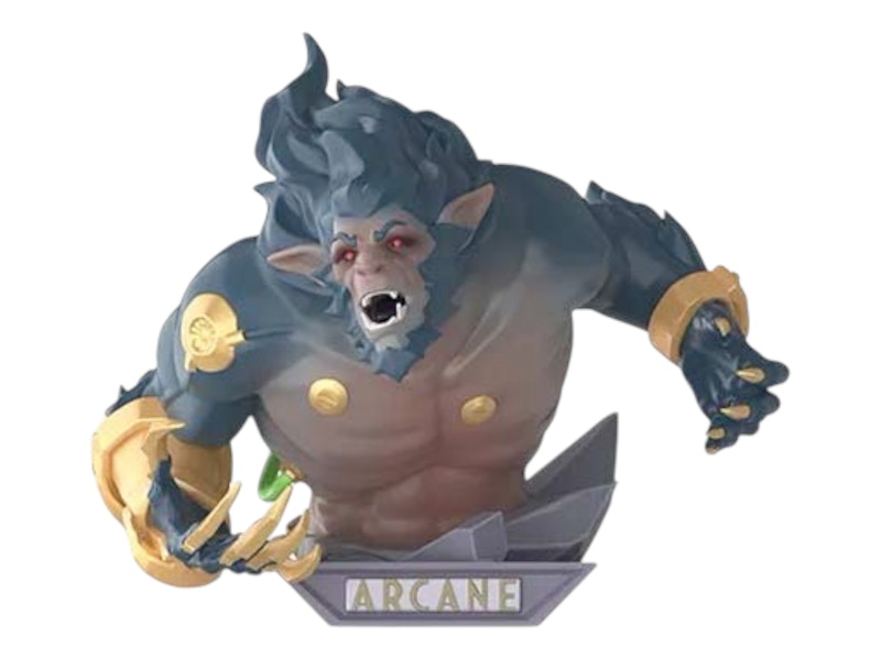 Pop Mart League of Legends Arcane Series Warwick Figure