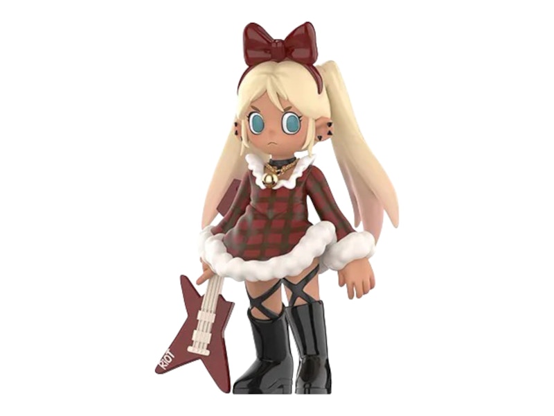 Pop Mart Lil Peach Riot Holiday Mixtape Series Poppy Angry Bells Figure