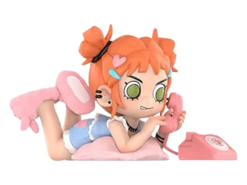 Pop Mart Lil Peach Riot Sleepover Series Gigi-Prank Call Figure