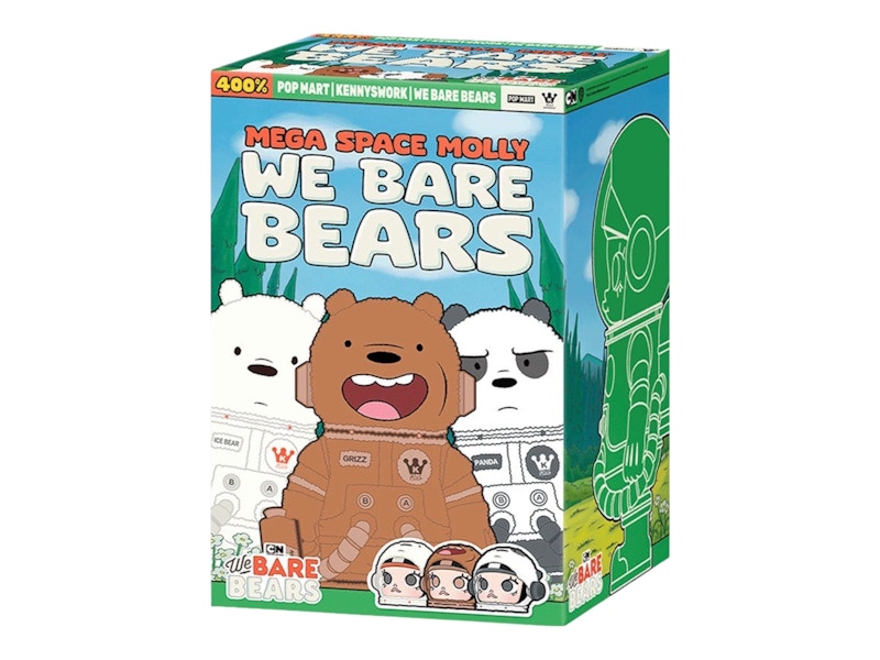 Pop Mart MEGA SPACE MOLLY We Are Bears Panda 400%
