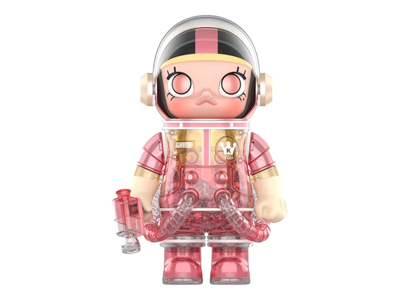 Pop Mart Mega Collection 400 % Space Molly Soft Drink Series Pink Lady 400%