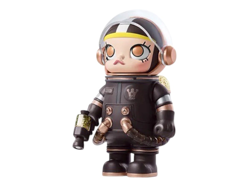 Pop Mart Mega Collection Space Molly Series 1 Toffee 100%