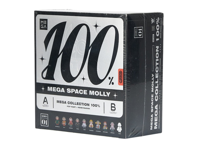 Pop Mart Mega Space Molly 100% Series 1 Sealed Case (9 Blind Box)