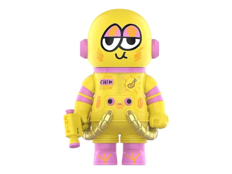 Pop Mart Mega Space Molly 400% Jon Burgerman Space Cadets Series Chik Figure