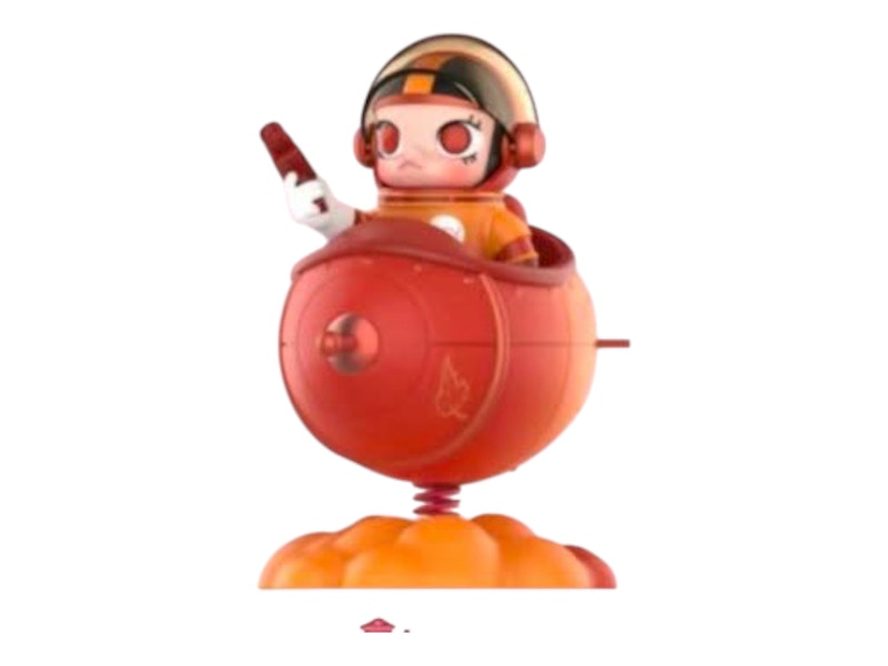 Pop Mart Mega Space Molly Blooming Series Maple Leaf 100%