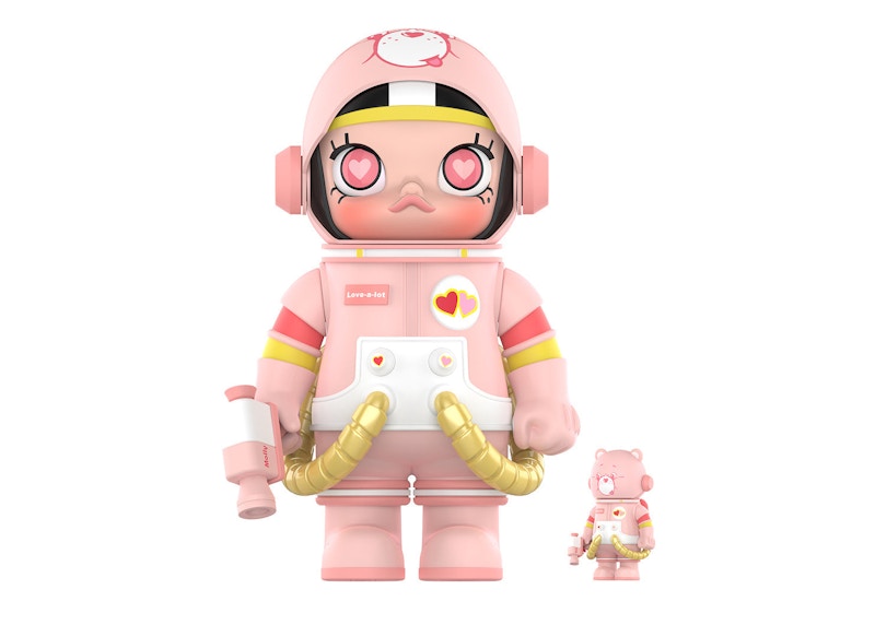 Pop Mart Mega Space Molly Love-a-Lot Bear 100% & 400% Set