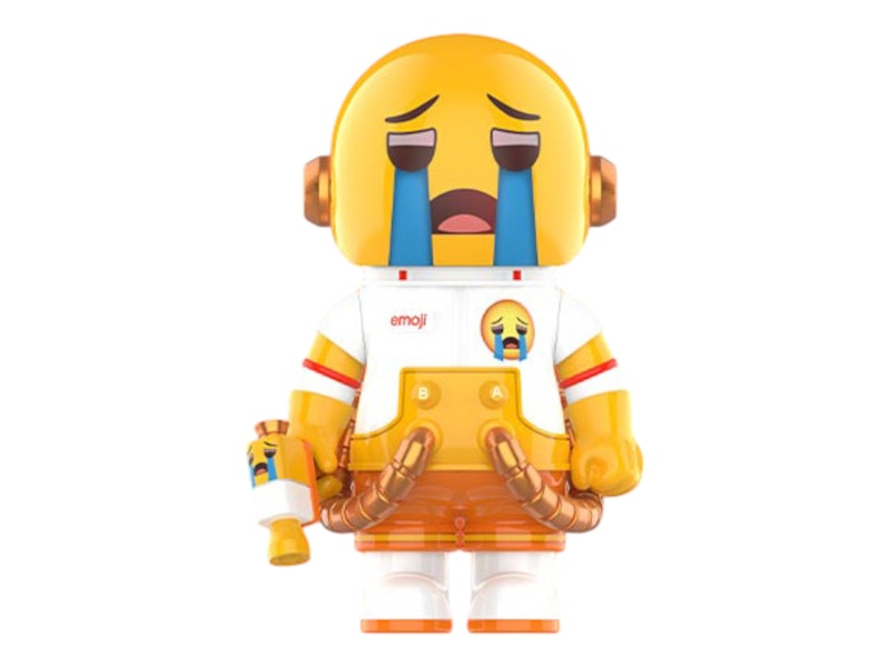 Pop Mart Mega Space Molly x emoji Series 55555 100%