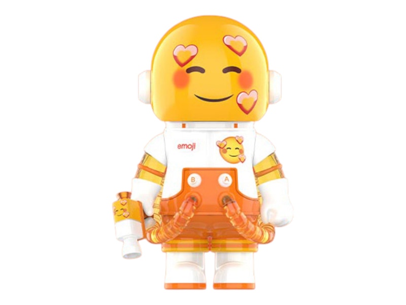 Pop Mart Mega Space Molly x emoji Series Admiration 100%