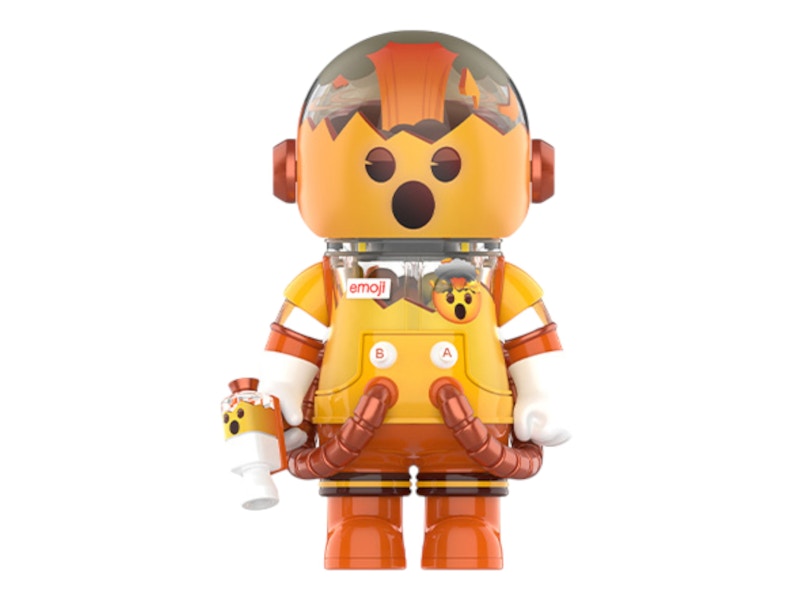 Pop Mart Mega Space Molly x emoji Series Open Minded (Secret Edition) 100%