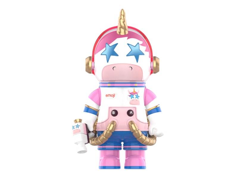 Pop Mart Mega Space Molly x emoji Series Unicorn (Secret Edition) 100%
