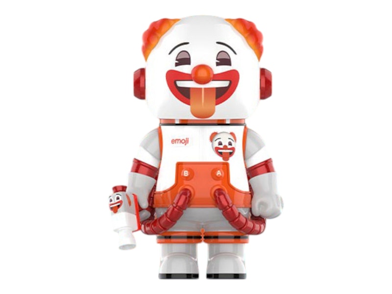 Pop Mart Mega Space Molly x emoji Series Why So Serious 100%