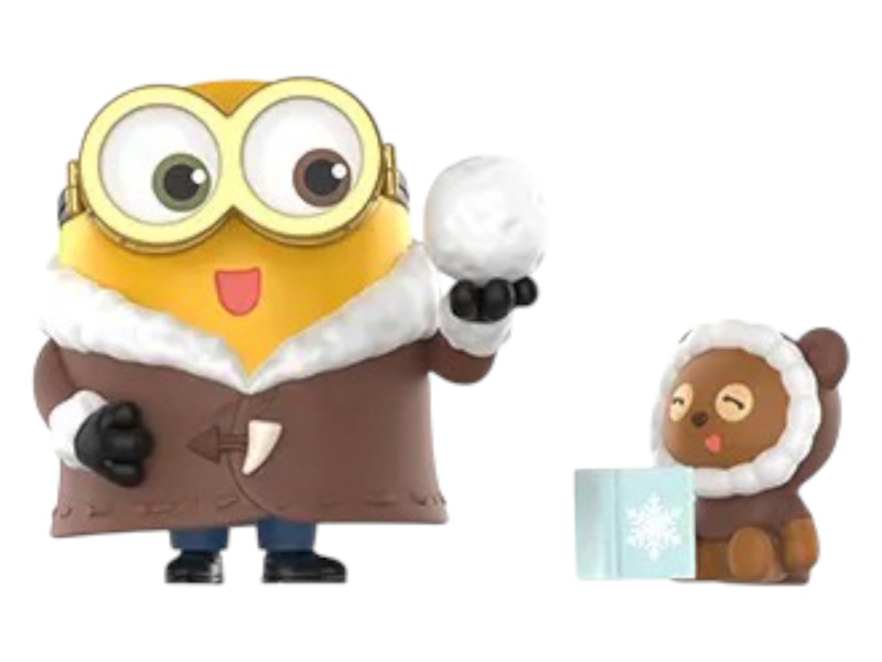 Pop Mart Minions Bedtime Stories by Bob and Tim Series Arctic Survival Guide Figure