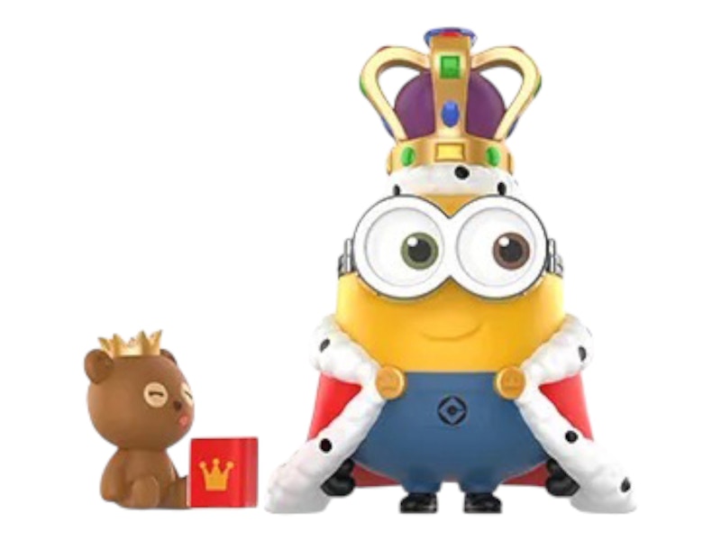 Pop Mart Minions Bedtime Stories by Bob and Tim Series Royal History Figure