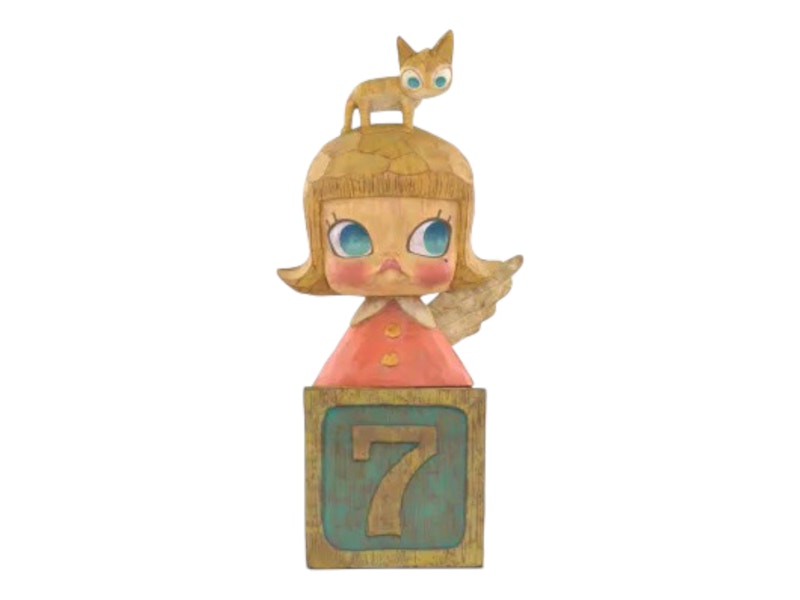 Pop Mart Molly Anniversary Statues Classical Retro 2 Series My Another Half Figure