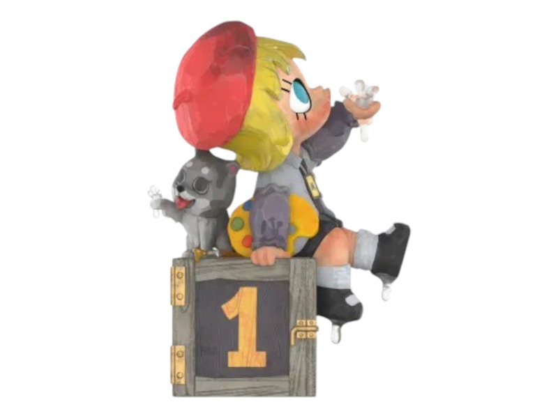 Pop Mart Molly Anniversary Statues Classical Retro 2 Series You Are Not Alone Rebirth 2006 (Special Ver.) Figure