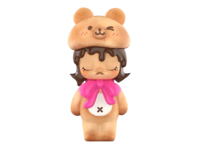 Pop Mart Molly Carb-Lover Series Pretend Bear Bread (Secret Edition) Figure