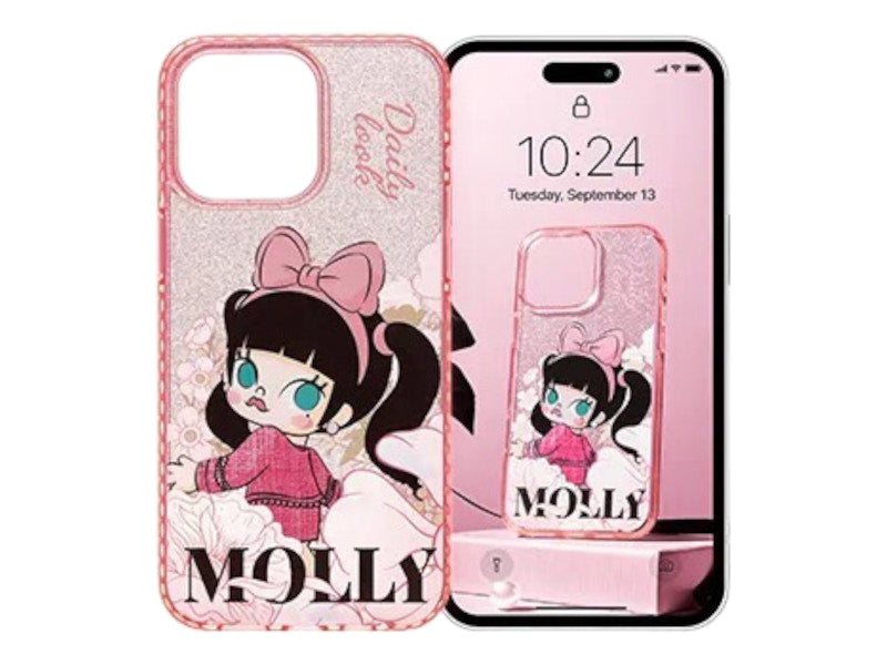 Pop Mart Molly Daily Look Series iPhone 16 Pro Max Case