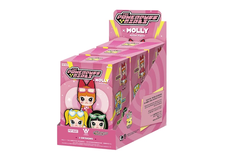 Pop Mart Molly x Powerpuff Girls Series BJD Sealed Case (3 Blind Box)