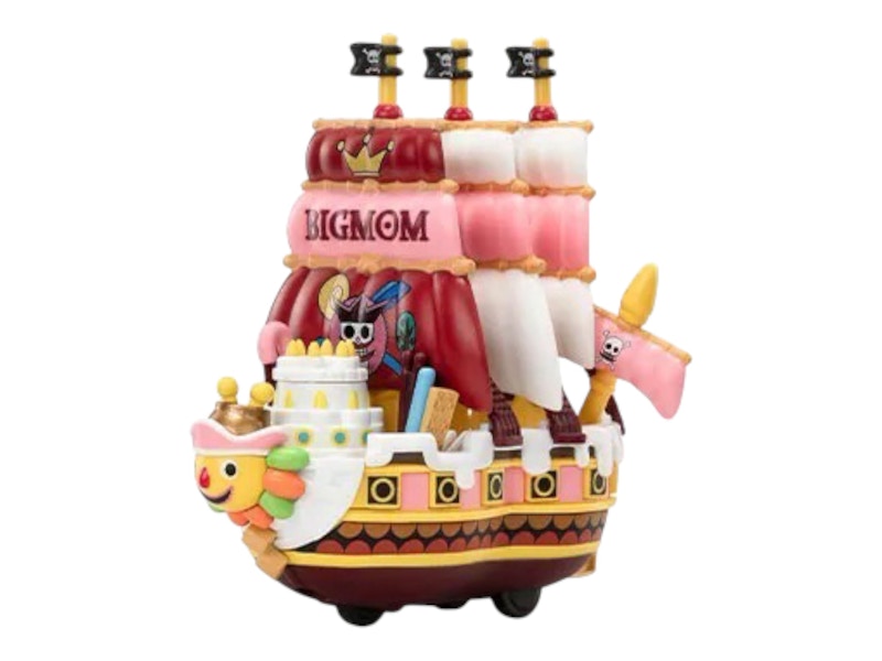 Pop Mart One Piece The Grand Line Series Vehicles Queen Mama Chanter Figure