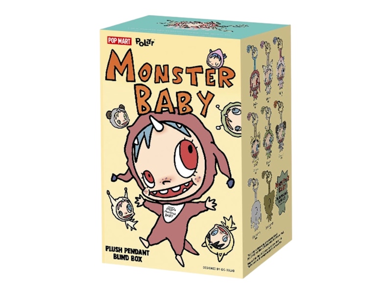 Pop Mart POLAR Monster Baby Collection Series Plush Pendant Ver.1 Single Blind Box
