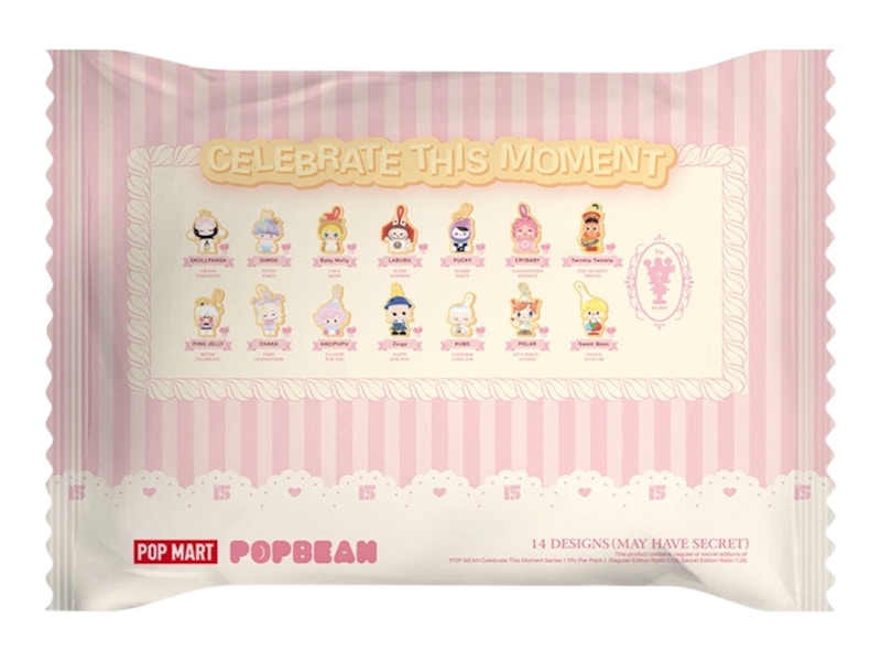 Pop Mart POP BEAN Celebrate This Moment Series Single Blind Bag