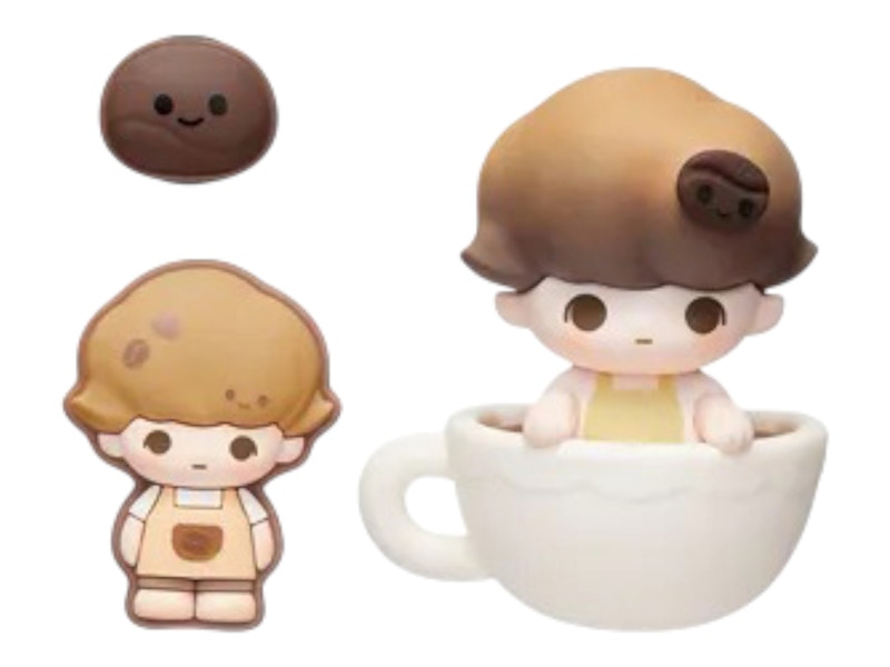 Pop Mart POP BEAN Coffee Factory Series DIMOO Decoration Charm