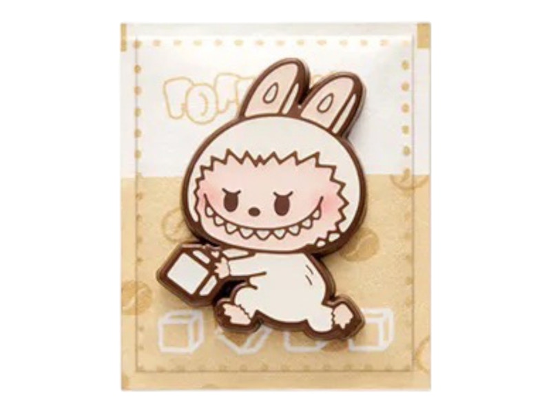 Pop Mart POP BEAN Coffee Factory Series LABUBU White Sugar Seasoning Fridge Magnet