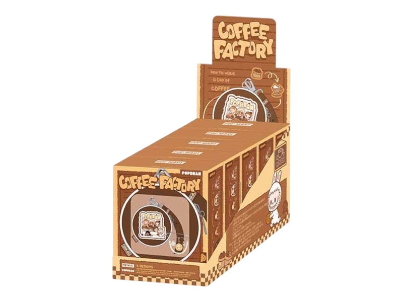 Pop Mart POP BEAN Coffee Factory Series Perforated Handbag Sealed Case (5 Blind Boxes)
