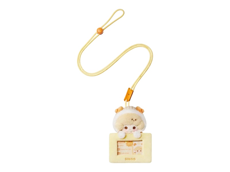 Pop Mart POP BEAN Fluffy & Cozy Series DIMOO Woolly Baa-Baa Card Holder Pendant