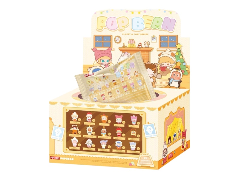 Pop Mart POP BEAN Fluffy & Cozy Series Sealed Case (30 Blind Box)