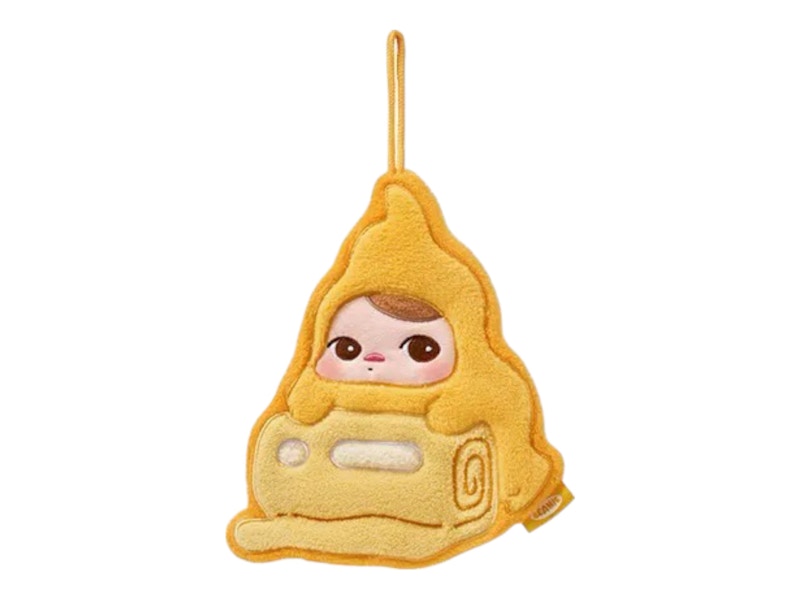 Pop Mart PUCKY Egg Beanie Series Egg Roll Hand Towel