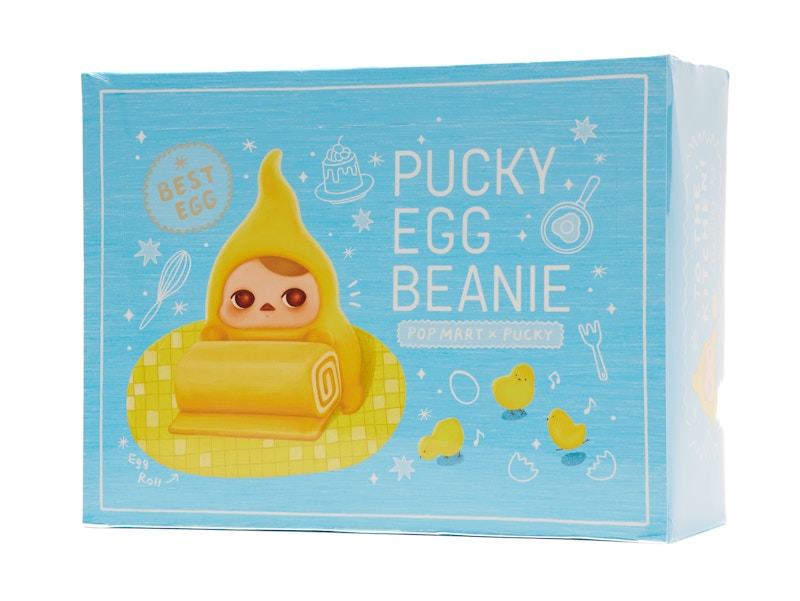 Pop Mart PUCKY Egg Beanie Series Figure Sealed Case (12 Blind Box)