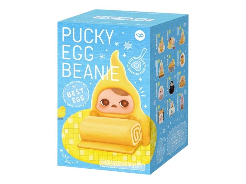 Pop Mart PUCKY Egg Beanie Series Figure Single Blind Box
