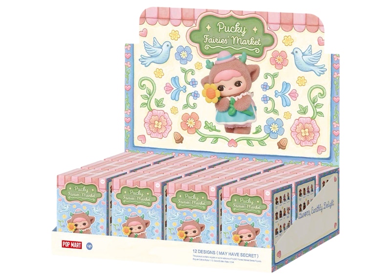 Pop Mart PUCKY Fairies' Market Series Figures Sealed Case (12 Blind Box)