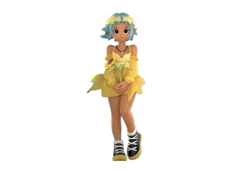 Pop Mart Peach Riot Punk Fairy Series Frankie Sunflower Figure