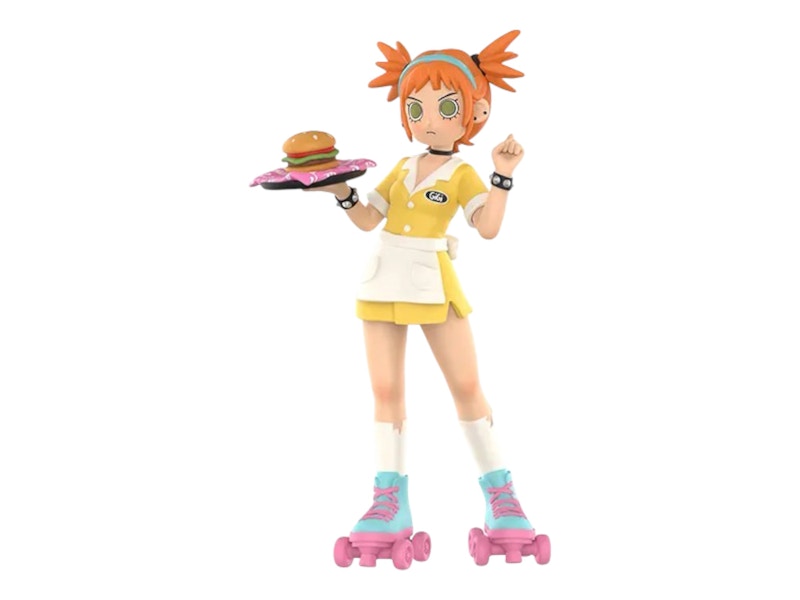 Pop Mart Peach Riot Rush Hour Series Gigi Diner Figure