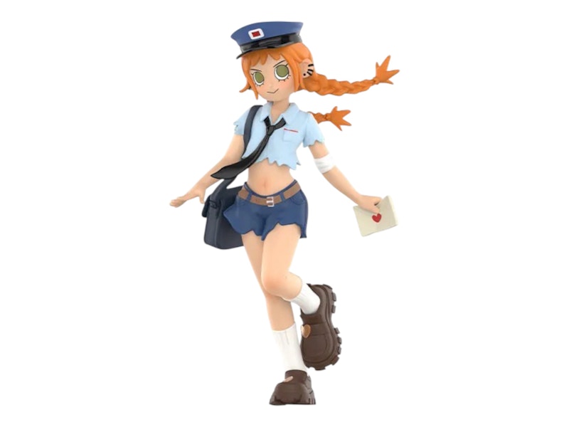 Pop Mart Peach Riot Rush Hour Series Gigi Mail Delivery Figure