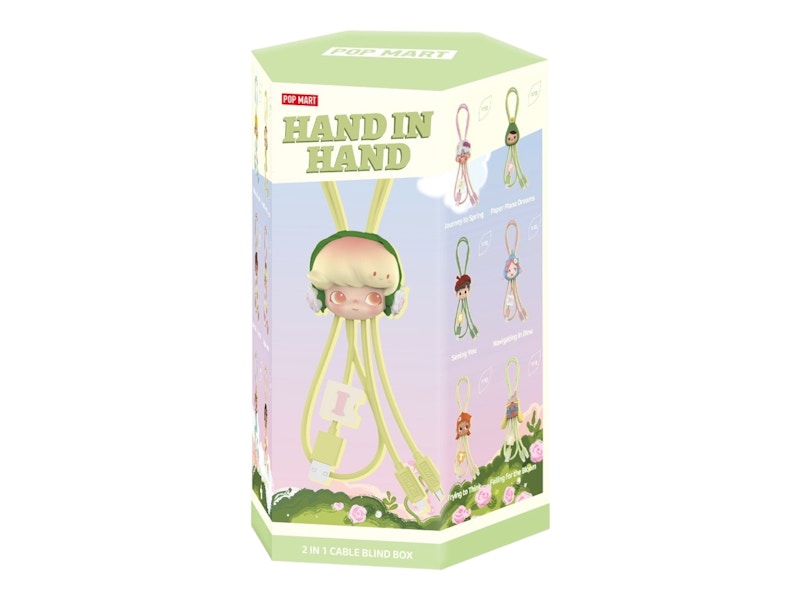 Pop Mart Hand in Hand Series 2 in 1 Cable Single Blind Box