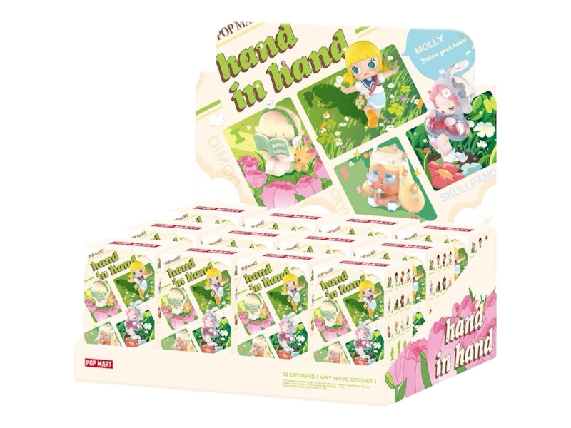 Pop Mart Hand in Hand Series Figures Sealed Case (12 Blind Box)