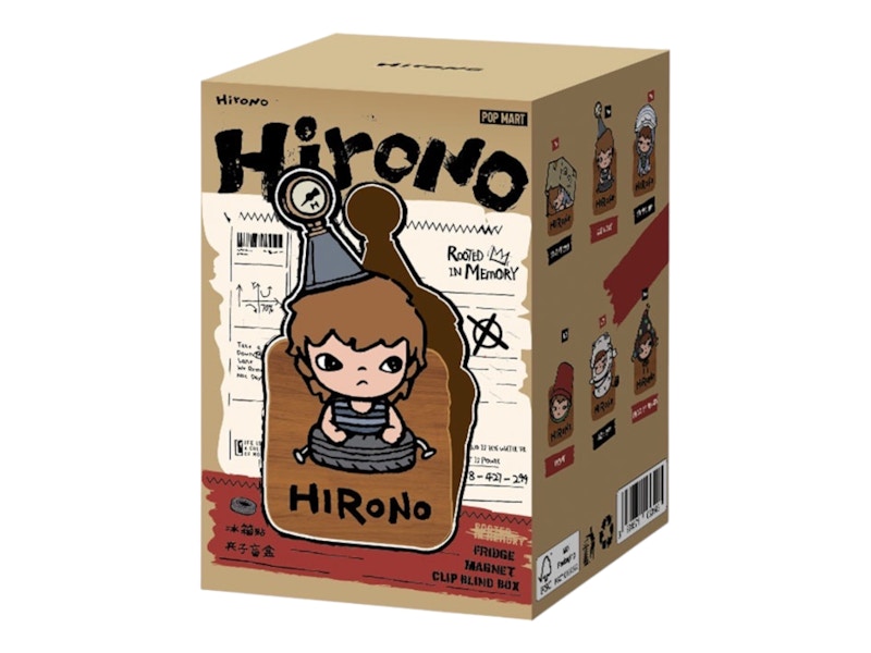 Pop Mart Pop Mart Hirono Echo Series Fridge Magnet Clip Single Blind Box