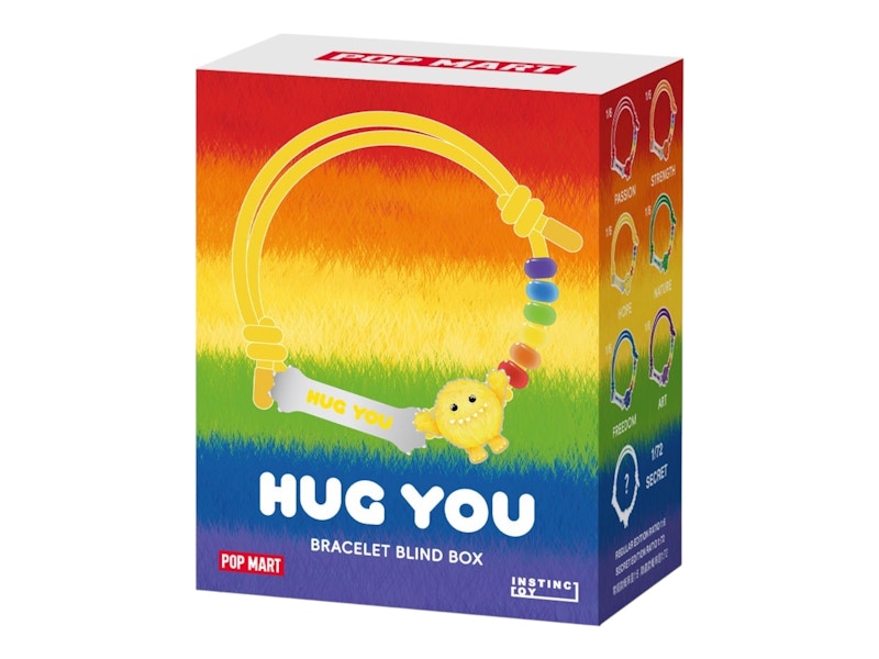 Pop Mart Instinctoy Hug You Series Bracelet Single Blind Box