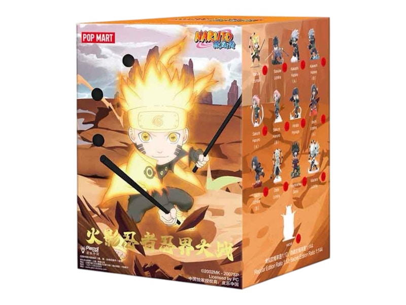 Pop Mart Pop Mart Naruto Ninkai Taisen Series Figure Single Blind Box