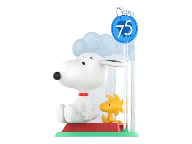 Pop Mart Peanuts 75th Anniversary Snoopy Comic Life Series Raining "Birds and Dogs" Figure