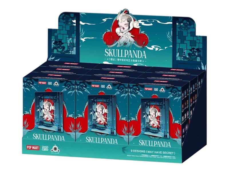 Pop Mart Pop Mart Skullpanda The Mirage Series Figures Art Collection Cards Sealed Case (12 Blind Box)