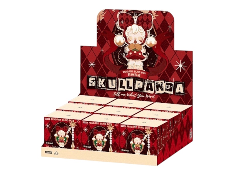 Pop Mart SKULLPANDA Tell Me What You Want Series Pendant Sealed Case (9 Blind Box)
