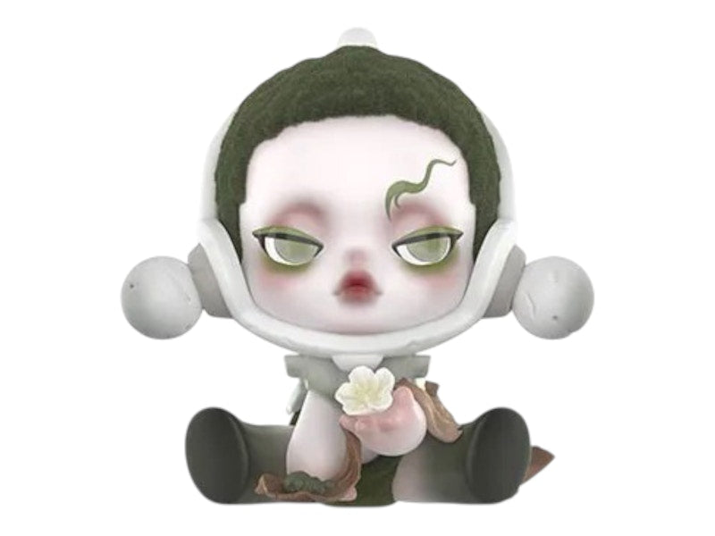 Pop Mart SKULLPANDA The Ink Plum Blossom Series The Moss Figure