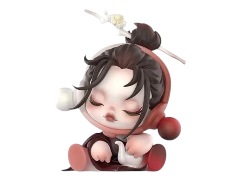 Pop Mart SKULLPANDA The Ink Plum Blossom Series The Scene Figure