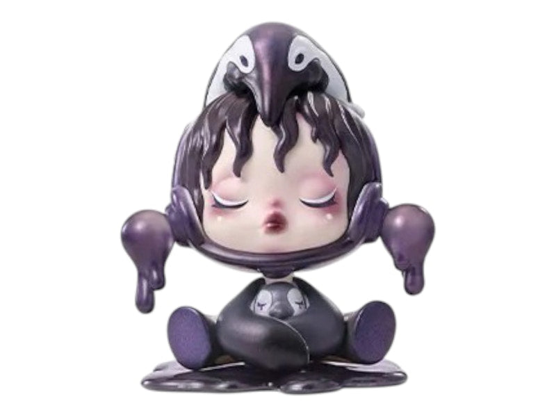 Pop Mart SKULLPANDA The Mare of Animals Series The Penguin Figure